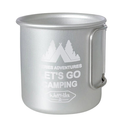 300ML Camping Mug Aluminium Alloy Folding Cup Nature Hike Mug Ultra-Light Camping Travel Water Cup Outdoor Camping Cookware